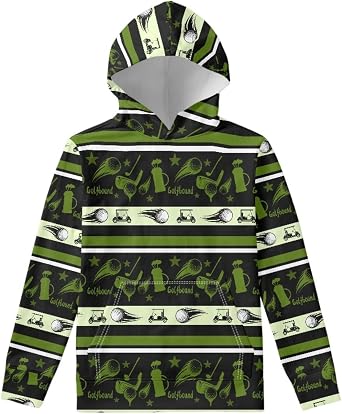 Kids Sweatshirts for Age 6-16 Unisex Hoodies Children Stylish Hooded Sweatshirt Loose Long Sleeve Sportswear