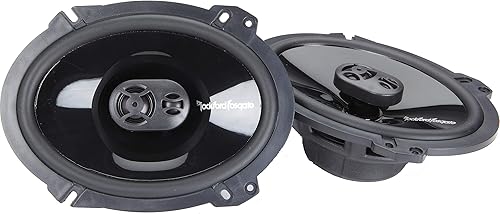 Miniatura 3 de Par de altavoces coaxiales Rockford Fosgate Punch P1694 de 6 x 9 pulgadas, 300 W, 4 vías + P1683 260 W pico (130 W Rms) 6 x 8 pulgadas, serie Punch