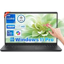 Dell 15.6" FHD Touchscreen Laptop, Intel 10-Core i7-1355U, 16GB DDR5 1TB