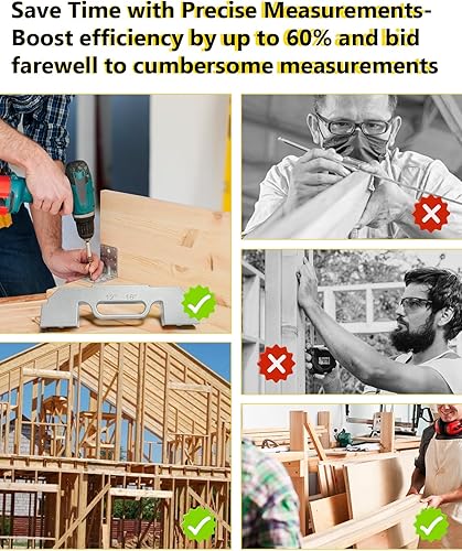 Miniatura 5 de Herramienta de marco 3 en 1 herramienta de diseño de pernos de marco de 12 pulgadas, 14 pulgadas16 pulgadas, herramienta de marco de precisión de
