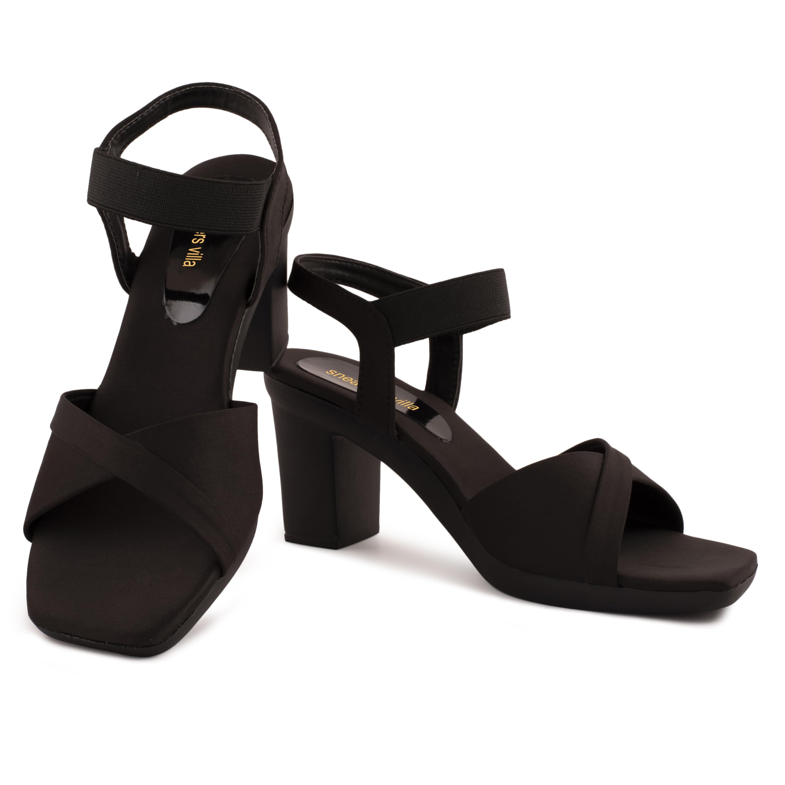 Women’s Block Heel Fashion Sandals with Adjustable Ankle Strap (Black, 7) (B0CK2CHX51) Amazon Price History, Amazon Price Tracker
