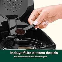 Vista 7 de Cuisinart Cafetera de 14 Tazas, Máquina de Café Programable PerfecTemp con Jarra de Vidrio, Configuración de 1-4 Tazas, Control de Fuerza de Acero