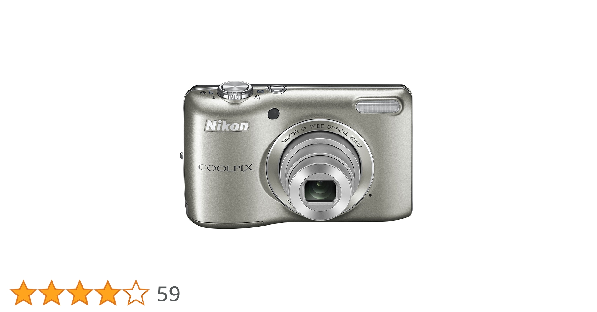 ともみやん Nikon COOLPIX シルバーデジタルカメラ ケース付き Amazon | Nikon デジタルカメラ COOLPIX A10 シルバー 光学5倍