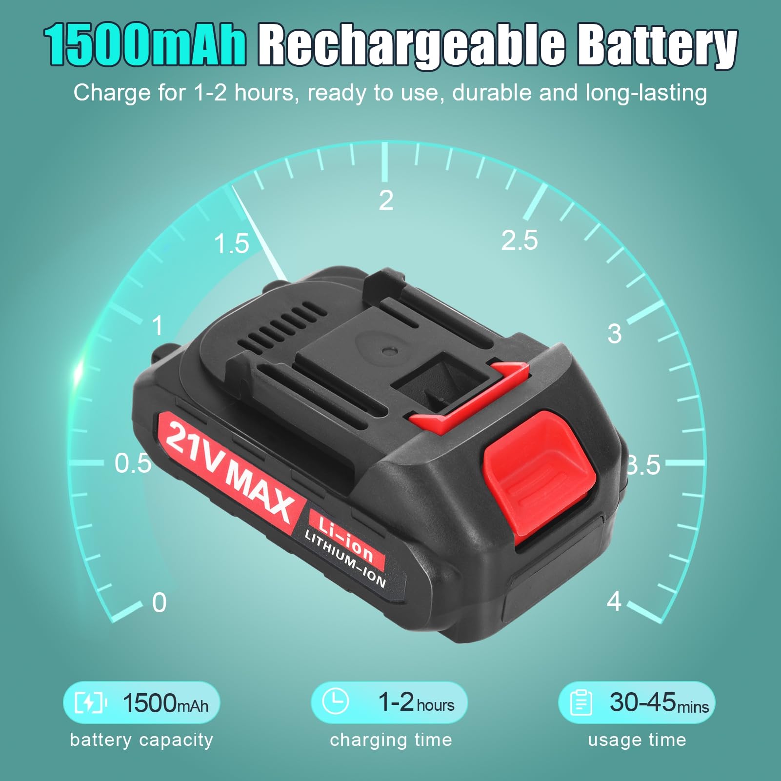 2 in 1 Mini Tronçonneuse et Élagueur sur Perche sans Fil, Tronçonneuse Télescopique de 6 Pouces, 2 Batteries, 180° Tête Inclinable, Portée 12 FT