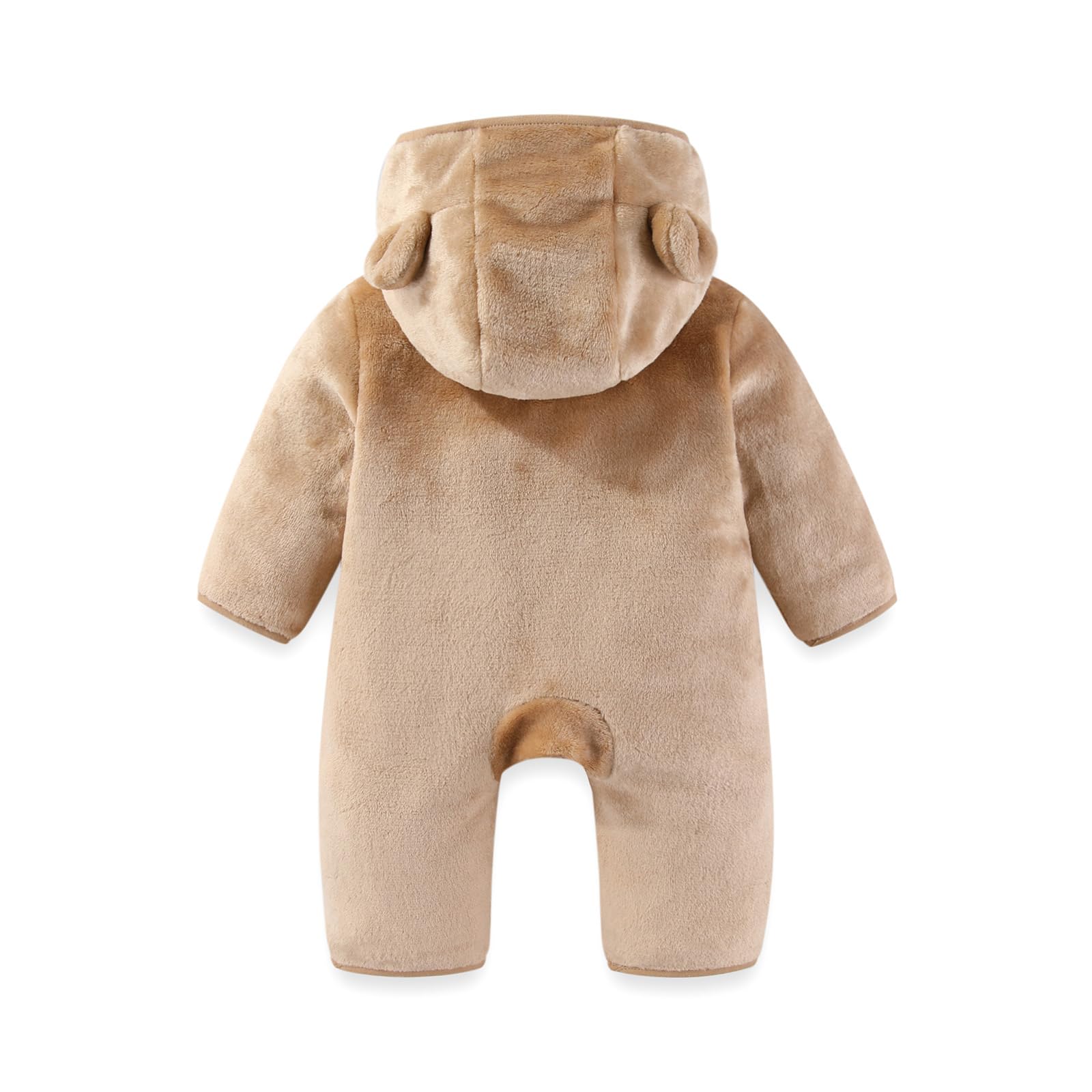 WYTbaby Combinaison pour bébé - En polaire - Combinaison de neige - Une pièce - Pour l'automne et l'hiver - Pour filles et garçons - 0-12 mois