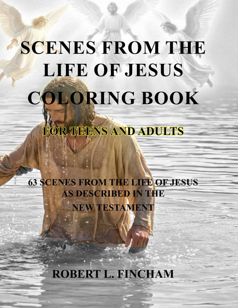 Scenes From the Life of Jesus (Bob's Coloring Books)