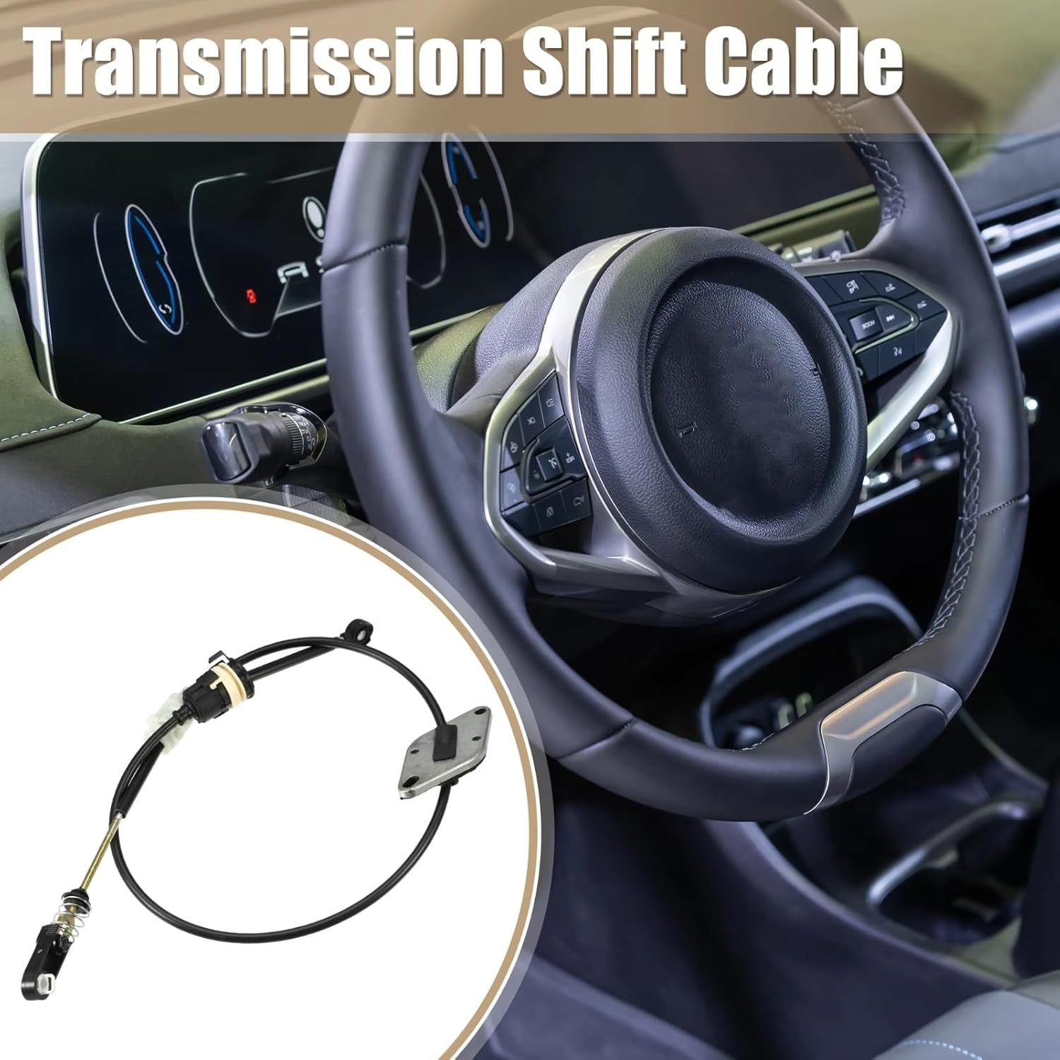 Trans Gear Shift Cable Compatible With Jeep For Liberty 2006-2012 52109781AF Car Automatic Transmission Shifter Cable Gear Shift Control Lever Selector Cable