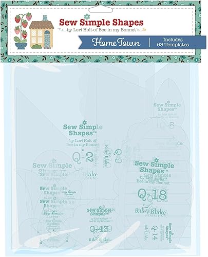 YBW Home Town Coser formas simples por Lori Holt of Bee in My Bonnet