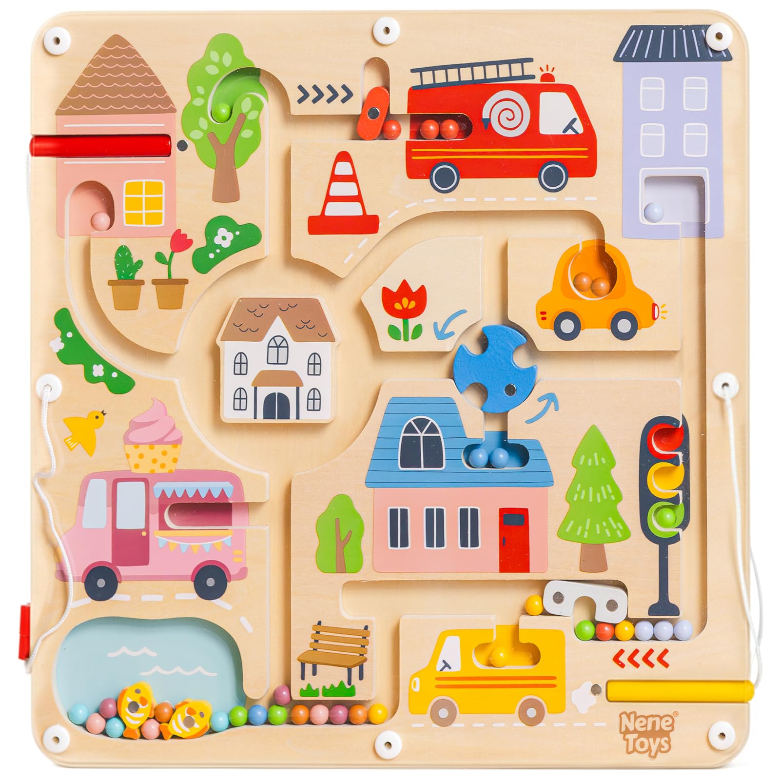 SYNARRY Puzzle da Pavimento Dinosauri in Legno Bambini 3 4 5 6 7 8 Anni, 70 Pezzi Puzzle Dinosauri, Giocattoli Educativi Prescolari Regali