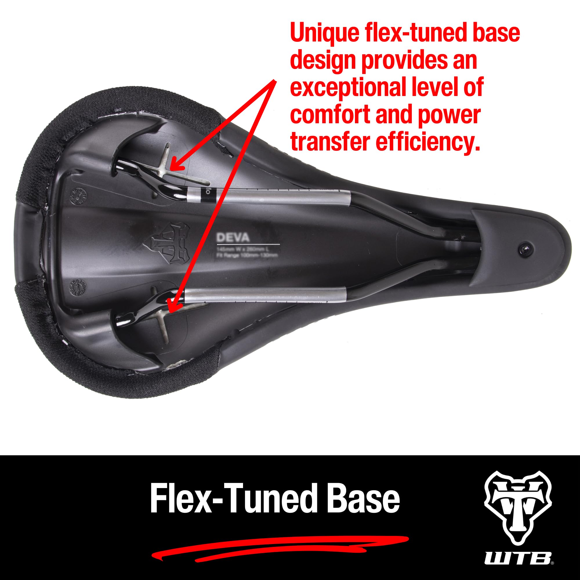 Amazon | WTB Deva ミディアムクロモリー ブラックサドル | WTB | サドル