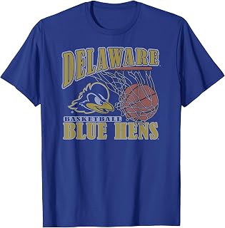 Delaware Fightin' Blue Hens Basketball Vintage Lift Royal T-Shirt