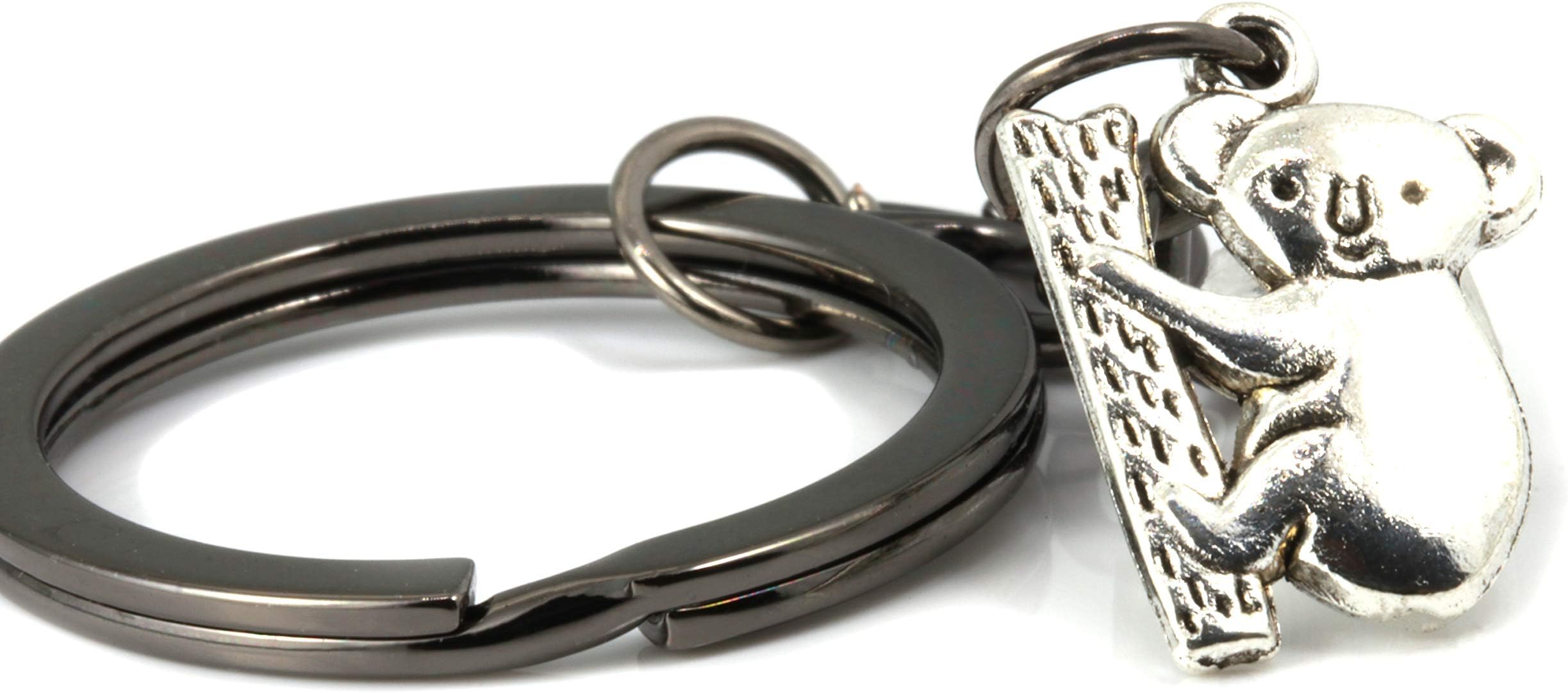 Emerald Park JewelryKoala Keychain - Koala Bear and Koala Gifts for Women and Men that Love Koala Accessories makes a Great Mens Koala Keyring