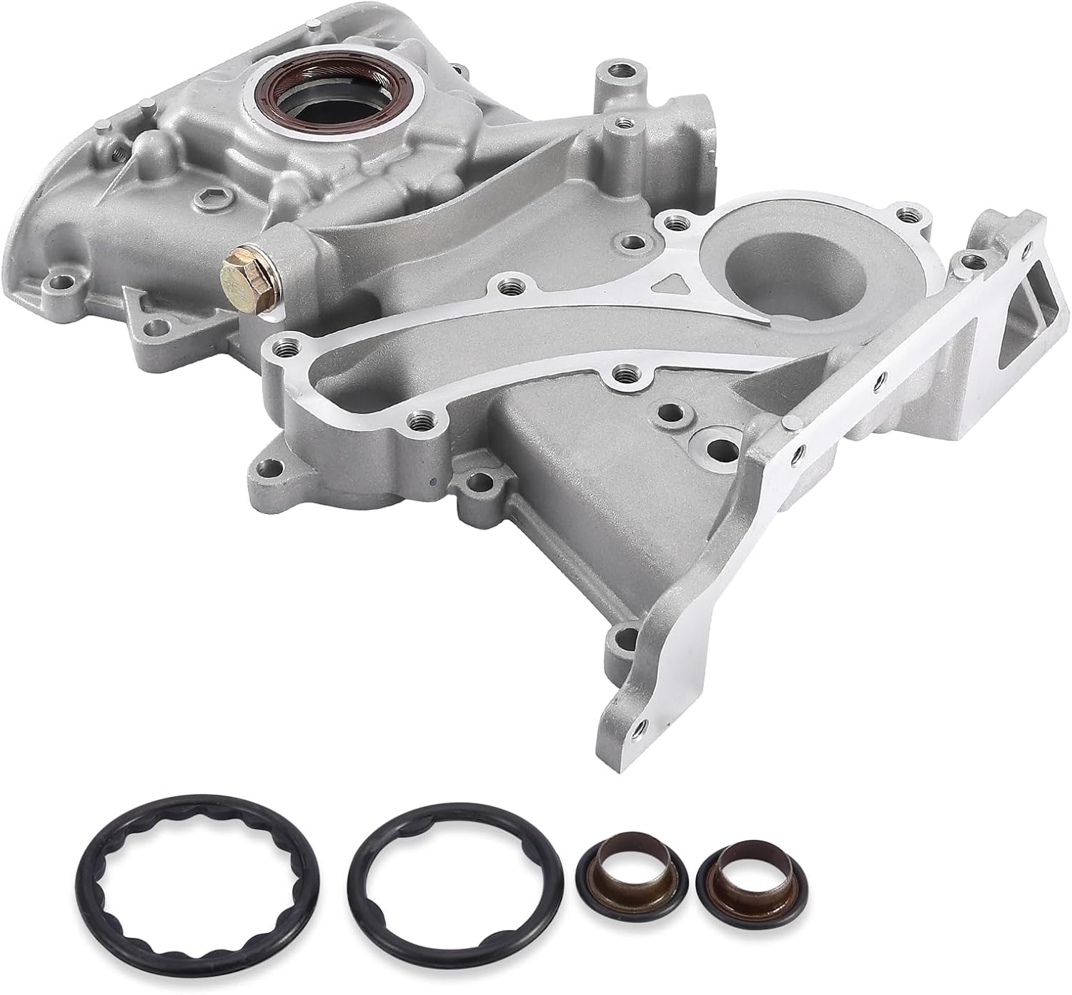 M374 135005M00A Timing Cover with Oil Pump 1.8L L4 for Nissan Sentra 2000 2001 2002 2003 2004 2005 2006 (Engine QG18DE DOHC) Replace # 135004M501 135004M50B 135005M000 635-208 635208 OP614