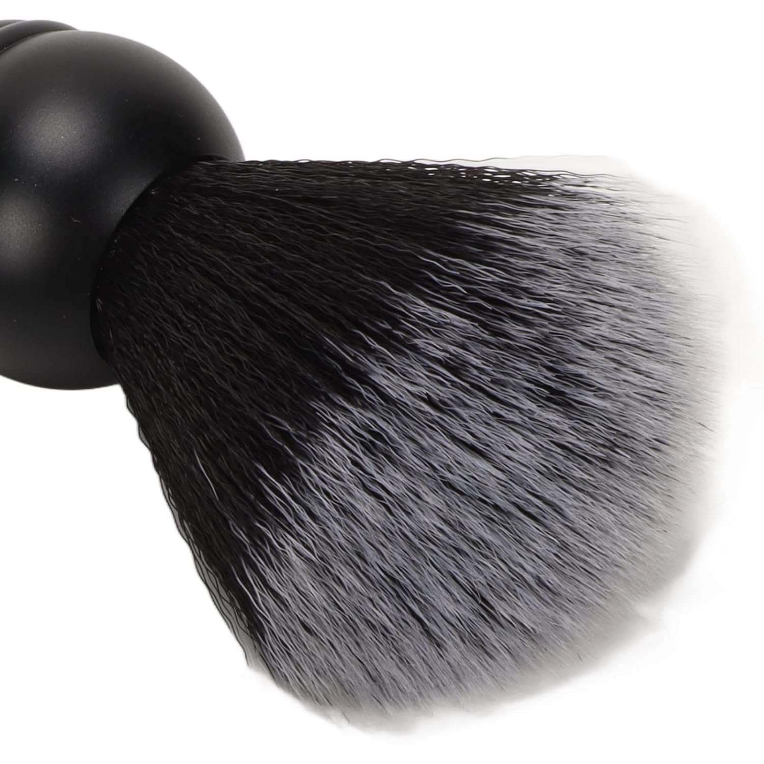 3Pcs Trimming Brush Set for Men, Black Beard Care Kit, Safety Trimming Blade Brushes with Stand Holder, Stainless Steel Trimmer Brush Set for Most, Gift for