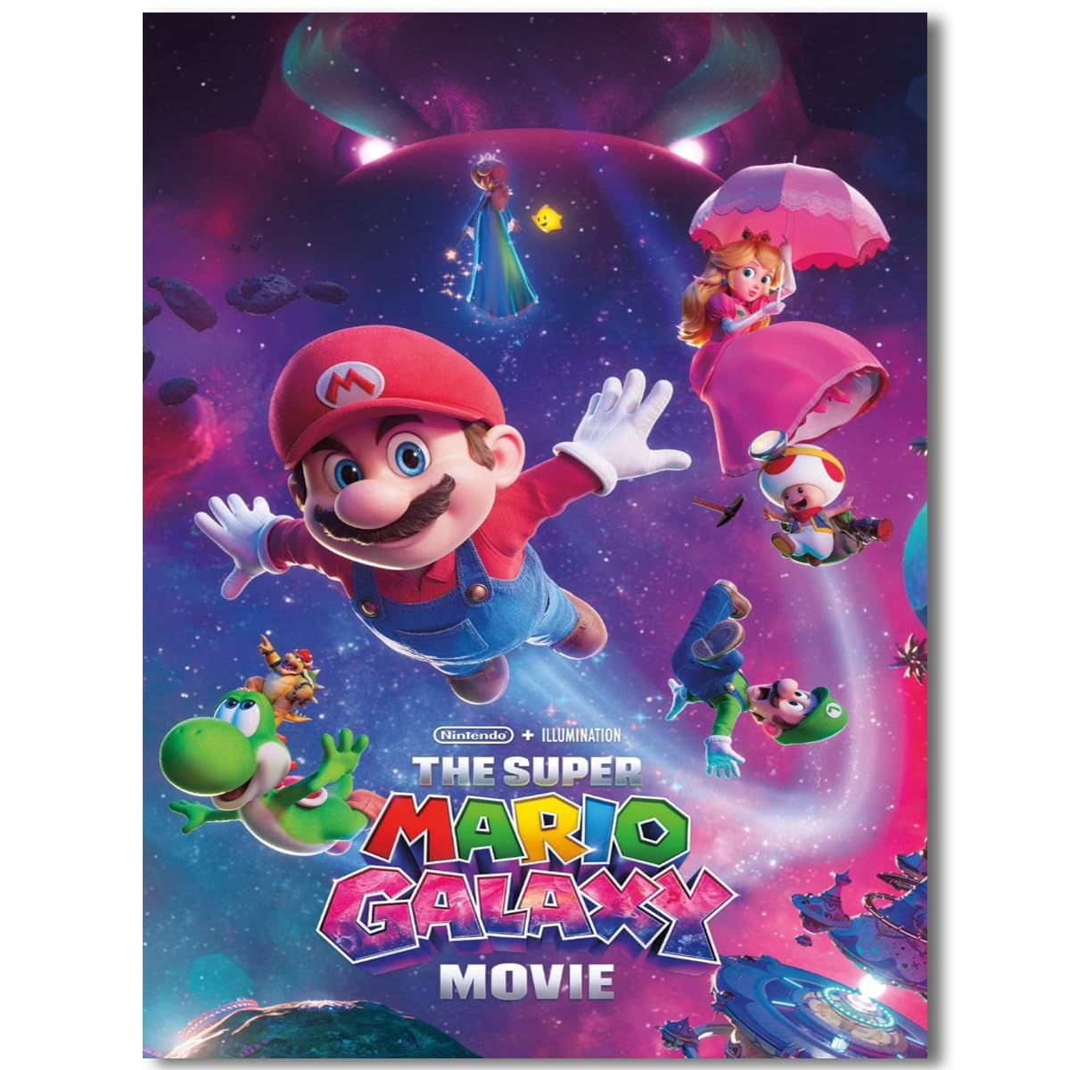 COMOR The Super Morio Galaxy Poster For Fans Kids Room Bedroom Wall Decor-Morio Movie Series Posters Canvas Prints Picture For Teen Boy Girls Gifts