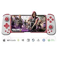 Vista 1 de arVin Mobile Gaming Controller for AndroidiPhoneiPadTabletPCSwitchPS3PS4, Wireless Gamepad with Hall Effect JoystickTurbo6-axis GyroVibrationPlay