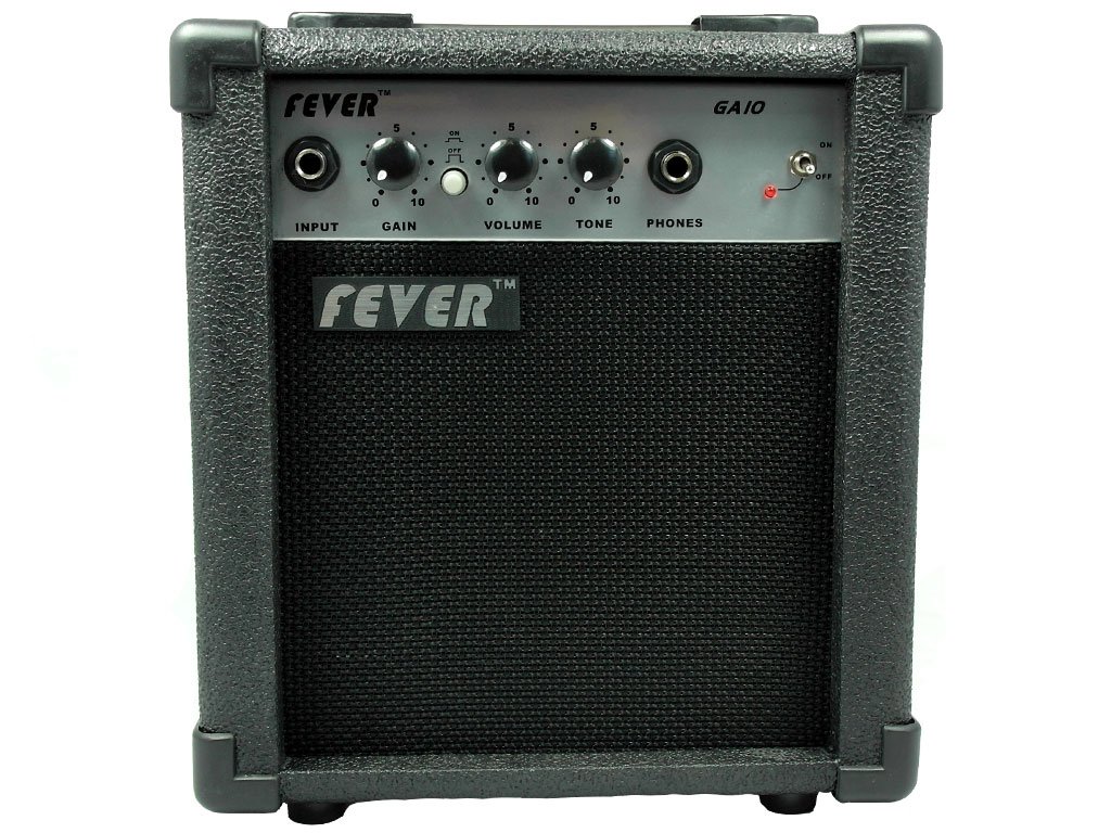 Fever GA-10 10 Watts Guitar Combo Amplifier with Overdrive Distortion Switch - Image 2