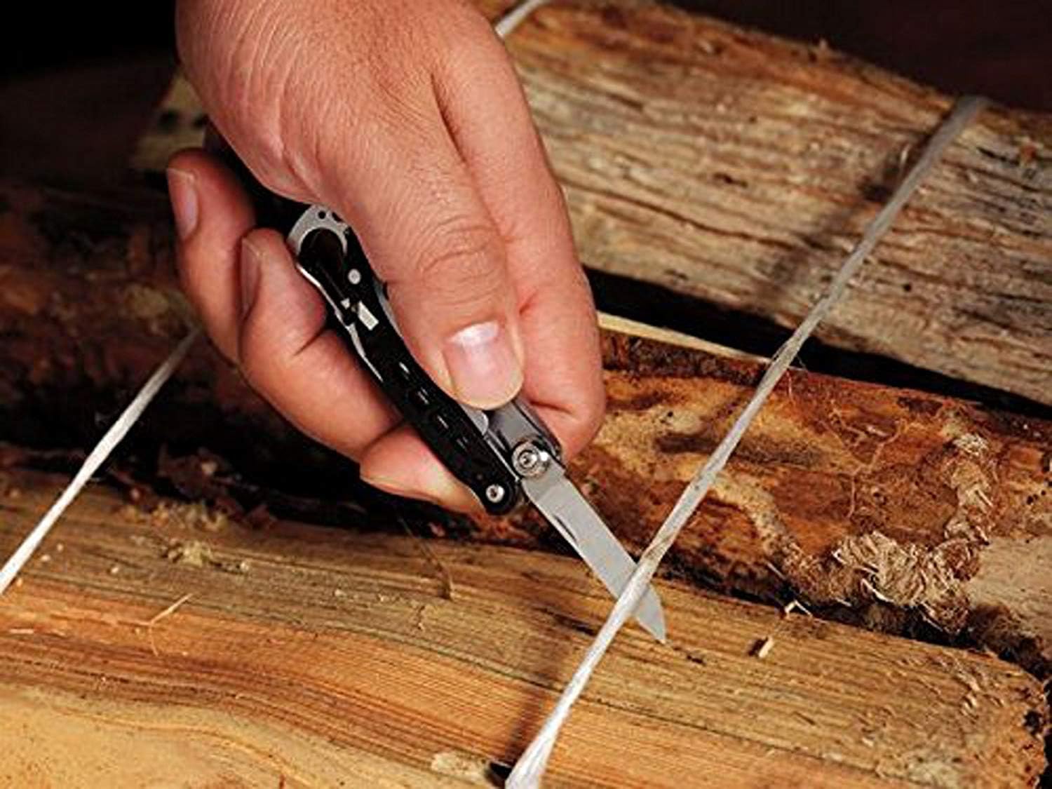 LEATHERMAN, Style CS Keychain Multitool with Spring-Action Scissors and Grooming Tools, Stainless Steel