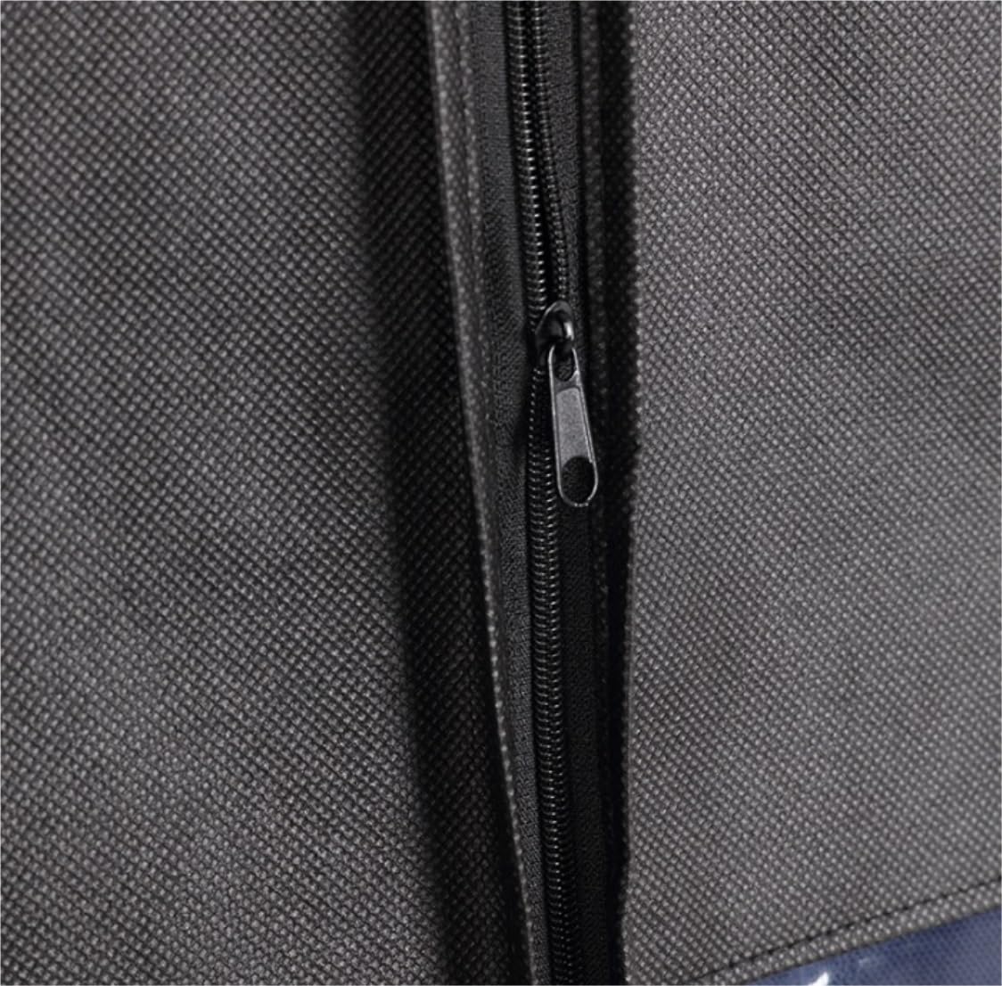 Bolsa de Traje Antipolvo Paquete De 3 Bolsas Para Ropa, Fundas Para Trajes De Viaje, Bolsas Para Vestir, Bolsa Para Ropa Con Ventana Transparente Para Armario Con Cremallera Fundas de Ropa Antipolvo (