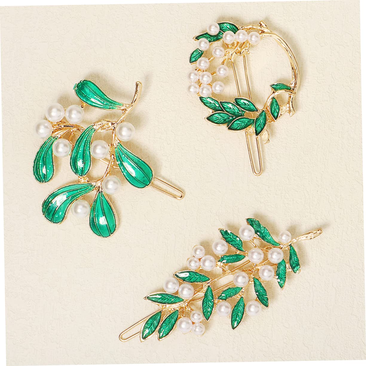 DOITOOL 12piezas De Perlas Para Mujeres y De Horquillas Elegantes Accesorios Cabello Para Bodas y