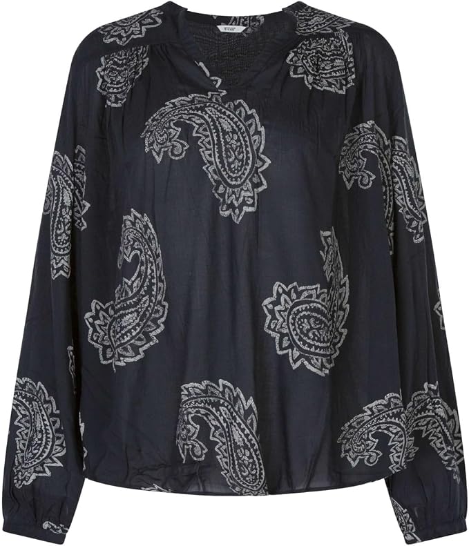 Blusa Mustang Style Feminine Two Tone Paisley 12826 para Mujer