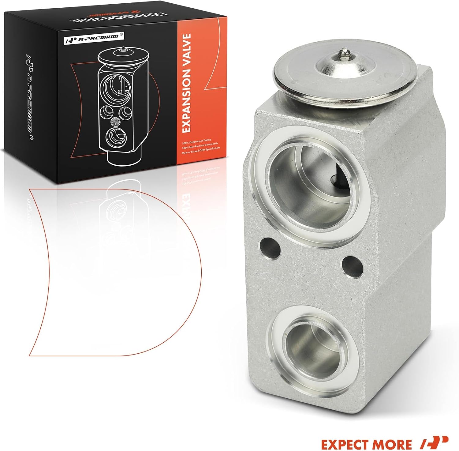 A-Premium AC Expansion Valve Compatible with Volvo V60/V60 Cross Country 2019-2020, V90/V90 Cross Country/XC60 2018-2020, XC90 2016-2022, XC60 2021-2022, S60 2019-2021