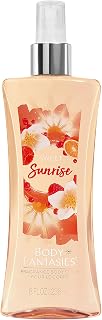 Body Fantasies Sweet Sunrise Fantasy Body Spray 8oz - Fresh Fruity Floral Fragrance Mist, Long-Lasting, Cruelty-Free Daily Scent