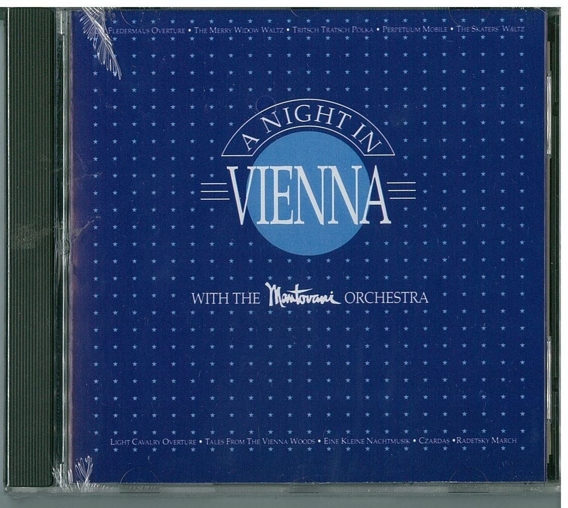 Night in Vienna [Audio CD] Mantovani Orchestra and Balck, Stanley