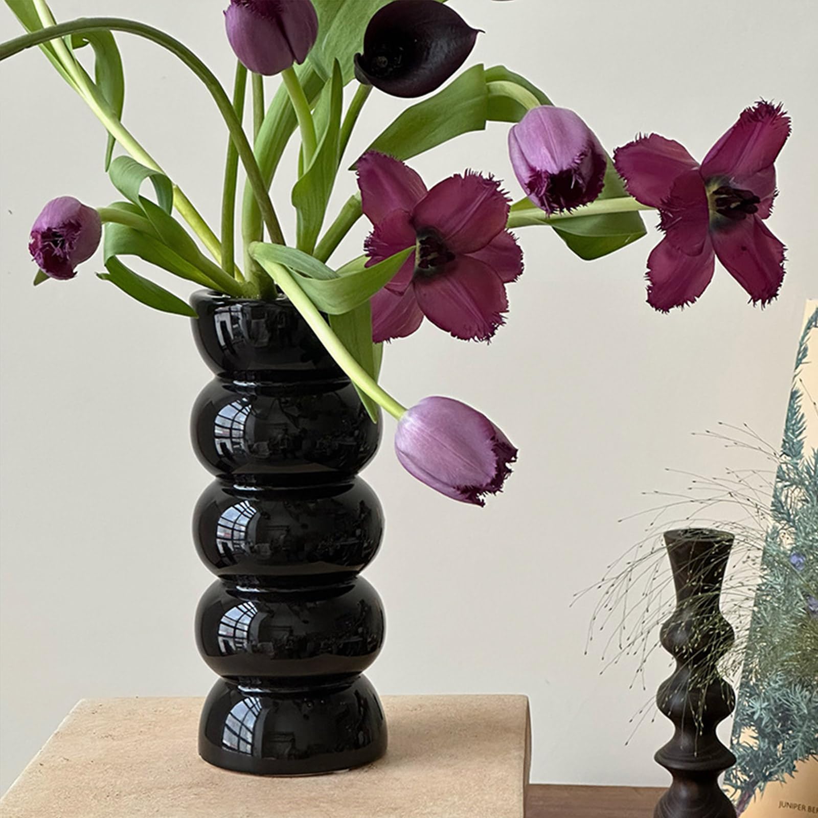 Stampo in silicone flessibile per vasi di fiori in resina riutilizzabile stampi in cemento vasi in gesso progetti artigianali per realizzare vasi in silicone