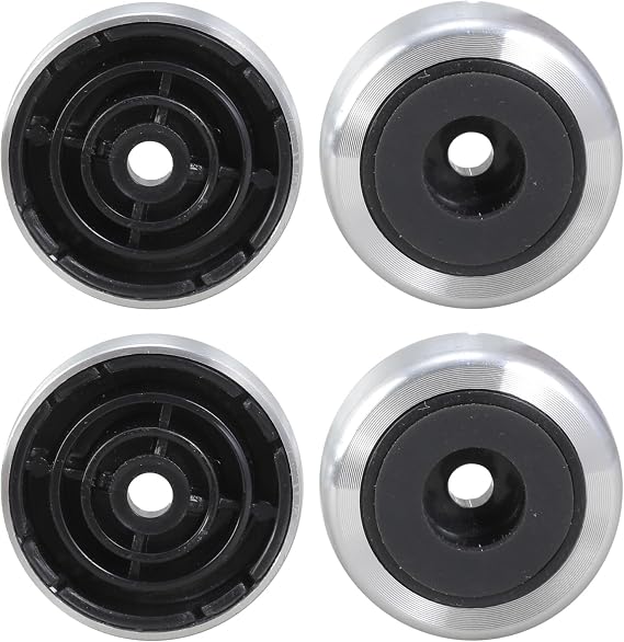 4 Pcs Turntable Separation Pad Amplifier HiFi Device Recorder Aluminum Speaker Foot Speaker Spike Stand Turntable Pad