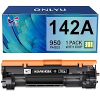 ONLYU 142A W1420A Toner Con Chip Compatibili per Toner HP Laserjet M140w per HP 142A