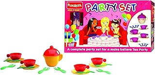 Funskool Giggles, Party Set, Colourful Pretend and Play Tea set, Language and Social skills,Role Play, 3 Years & above, Pr...