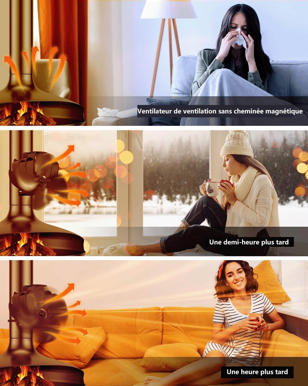 Mágneses ventilátor részletei