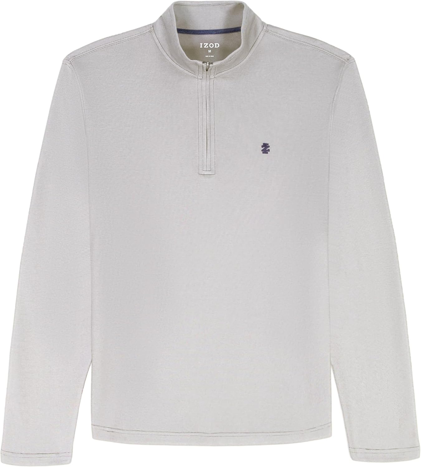 Izod Men's Performance Comfort Quarter Zip Long Sleeve Shirt