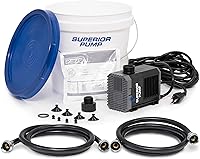 Vista 7 de Kit de bomba descalcificadora para calentador de agua sin tanque Superior Pump 91660 con solución descalcificadora no tóxica, 3.5 galones, Deluxe