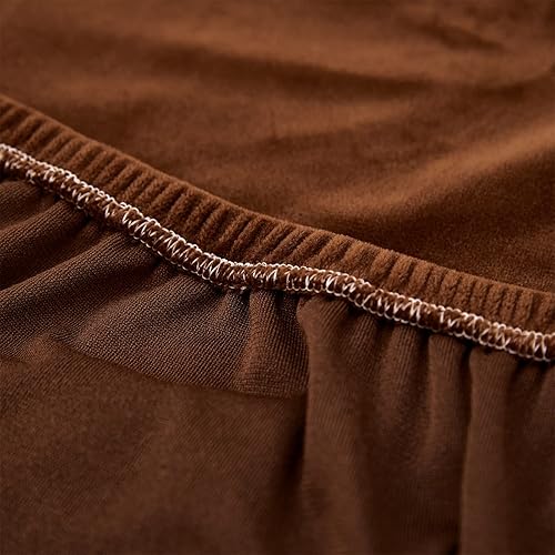 Miniatura 6 de Funda universal resistente al desgaste, fundas rectangulares de terciopelo grueso, fundas antideslizantes separadas para sofá de diván, fundas