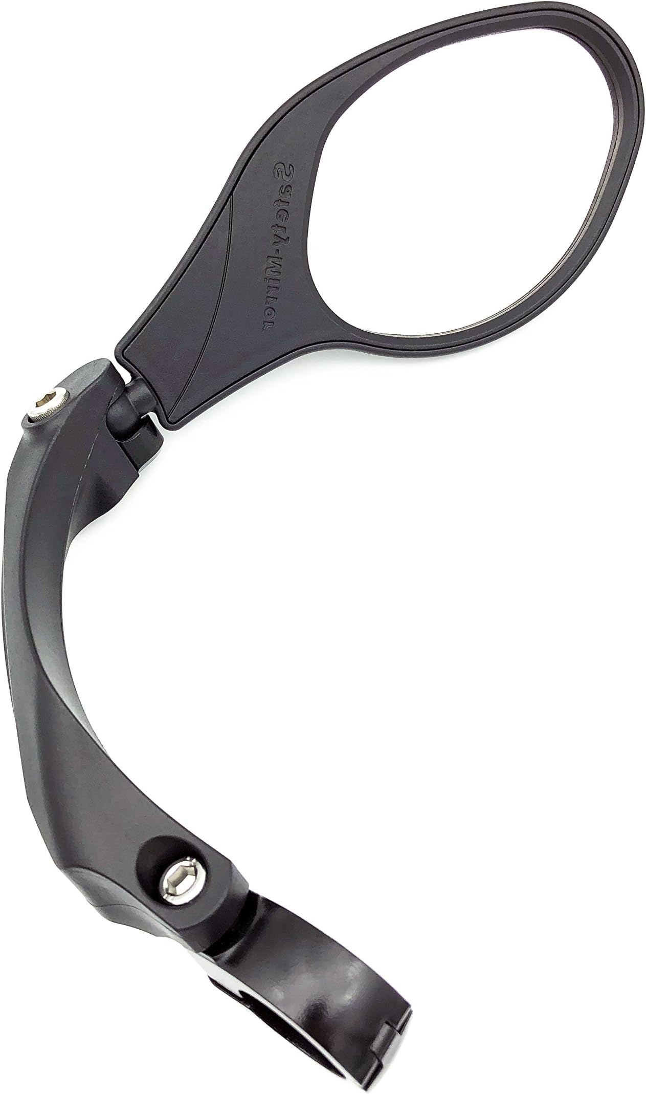 HafnyBicycle Rearview Mirror - Stainless Steel Lens, Safety Reflector for E-bike & Cycling, HF-MR081