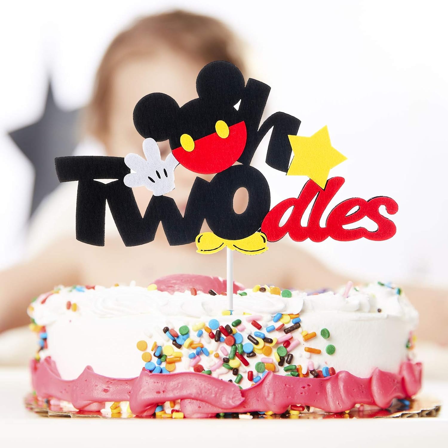 トコーチン ミッキー 2dケーキ ディズニー 立体ケーキ デコレーションケーキ サプライズ Couture Fukuido Tokyo ミッキーマウス バースデーケーキ 誕生日パーティー キャラクター スイーツは
