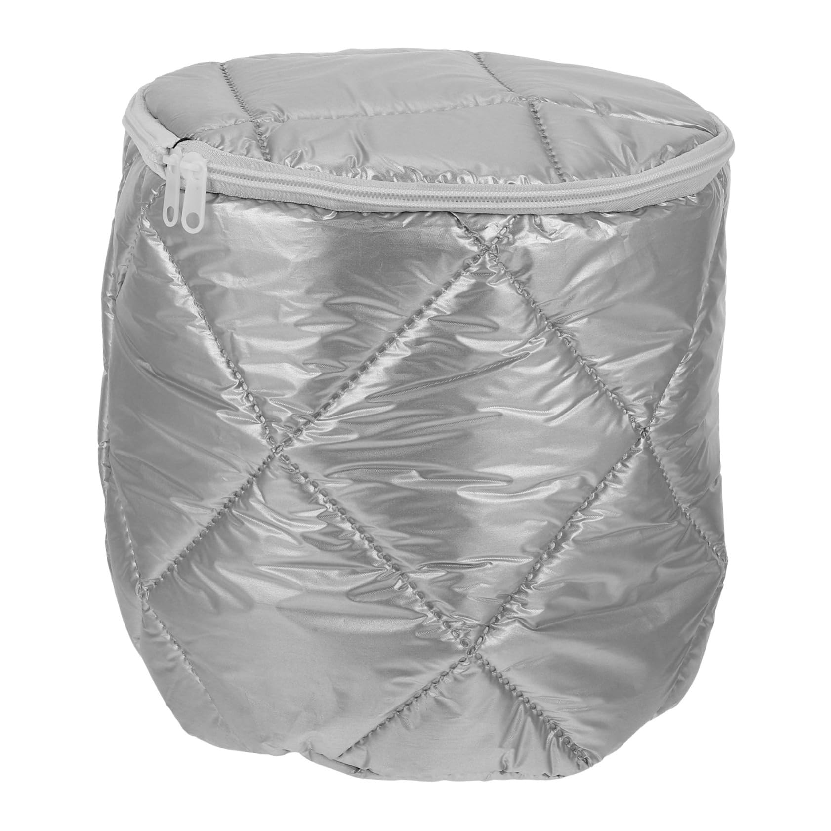 Contenitore Termico Insulated Per Colazione Borsa Termica Per Cibo Per Catering e Picnic Inossidabile Ottima Isolamento Inverno Argento