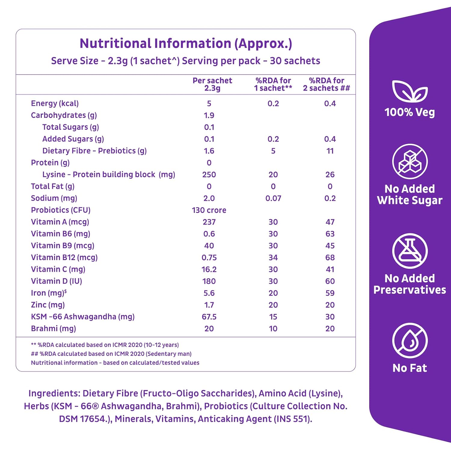 Good monk multiwitamins, probiotic and fiber mix (add to food, no taste change). Improvement in energy, immunity and intestine health. For children, for men and women - 120 serving price pack jars, powder, 1 count, 120 servings Good monk multiwitamins, probiotic and fiber mix (add to food, no taste change). Improvement in energy, immunity and intestine health. For children, for men and women - 120 serving price pack jars, powder, 1 count, 120 servings