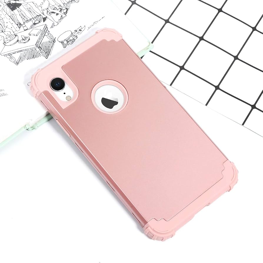 Amazon.com: IDweel for iPhone XR Case with Tempered Glass