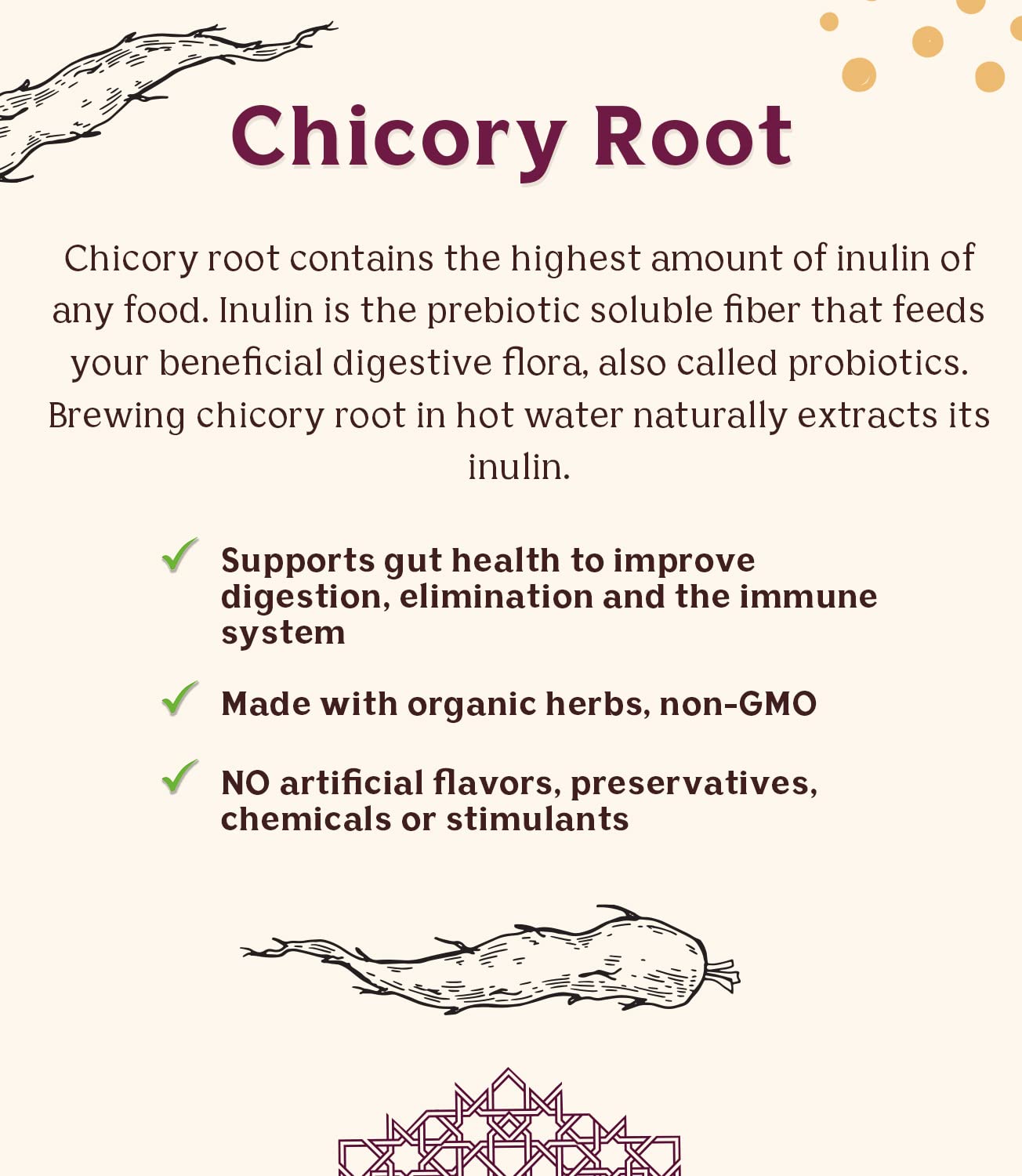 Teeccino Herbal Tea – Almond Amaretto – Rich & Roasted Herbal Tea That's Caffeine Free & Prebiotic for Natural Energy, 25 Tea Bags : Grocery & Gourmet Food