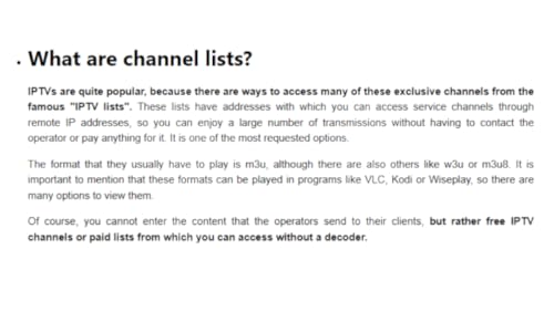 King IPTV: what it is, and its advantages an what are IPTV lists.