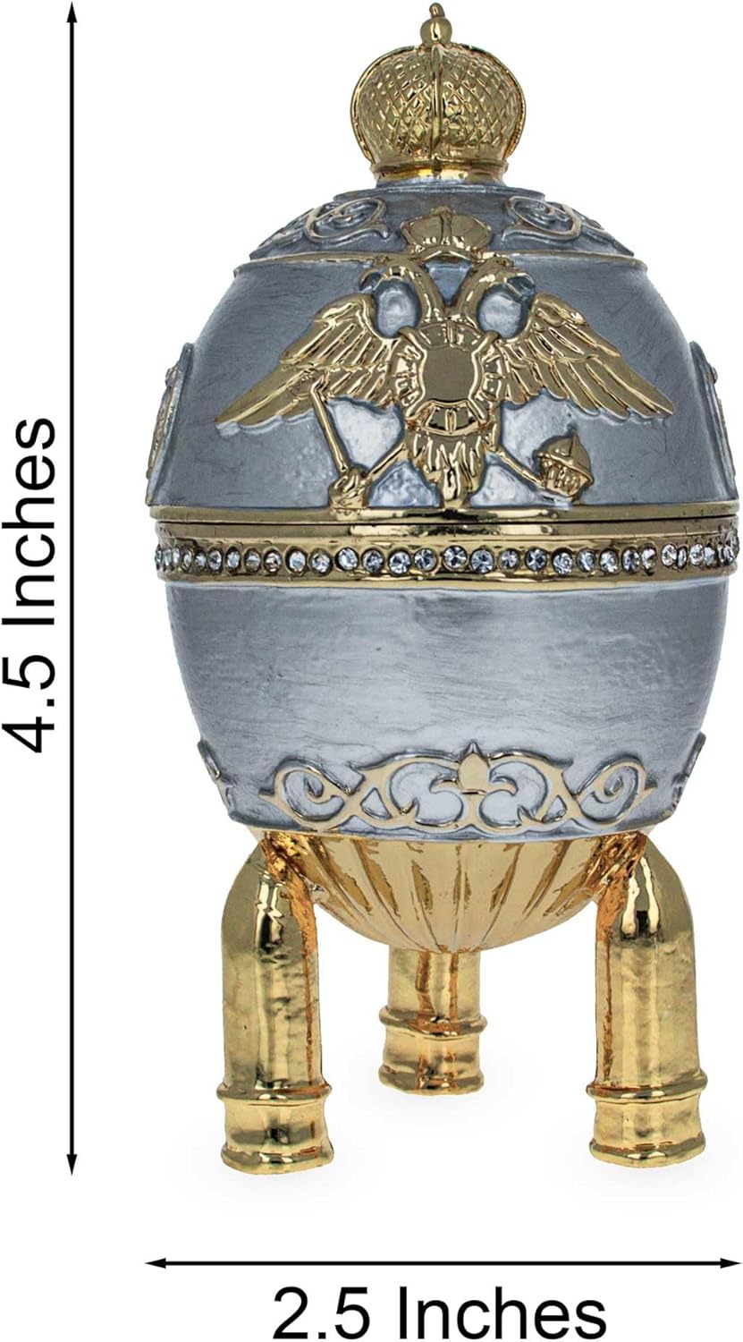 BestPysanky 1916 Steel Military Royal Easter Egg
