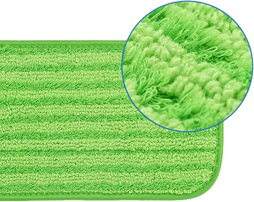 Miniatura 4 de Almohadillas de microfibra compatibles con Swiffer WetJet, accesorios de repuesto para limpiar suelos de madera dura, almohadillas reutilizables