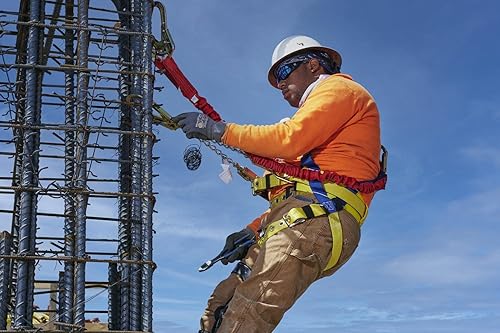 Miniatura 4 de Elk River 75304 Premium WorkMaster Arnés con hebillas de lengüeta, 3 anillos en D, poliésternailon, XL