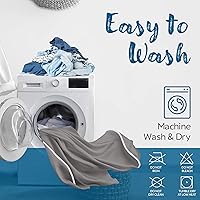 Vista 7 de Guardmax Funda de colchón de punto con cremallera, tamaño Queen, impermeable y a prueba de chinches, ropa de cama cómoda, suave y silenciosa