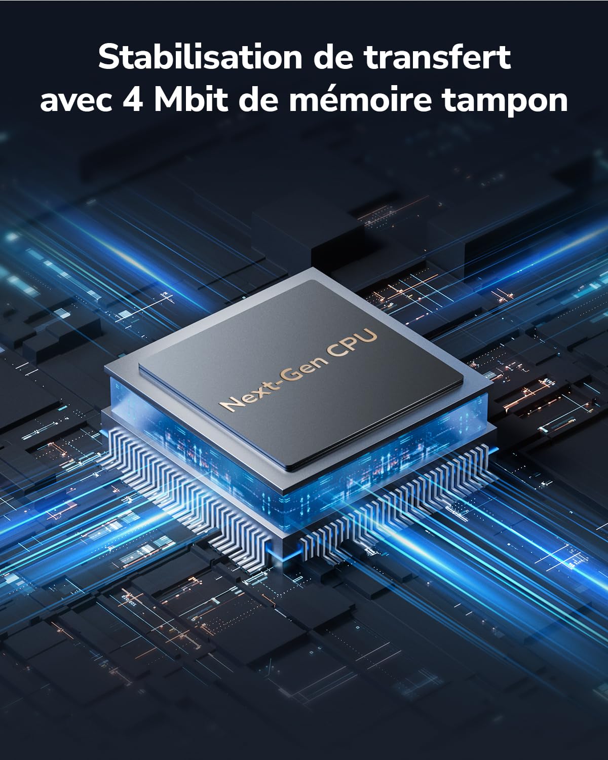 Cudy Commutateur Intelligent 5 Ports 2 Professionnel, HS105U | 5 ports 2, 5 GbE, alimentation via Type-C, débit de 25 Gbps, gestion via une interface Web, QoS, LAG, profession