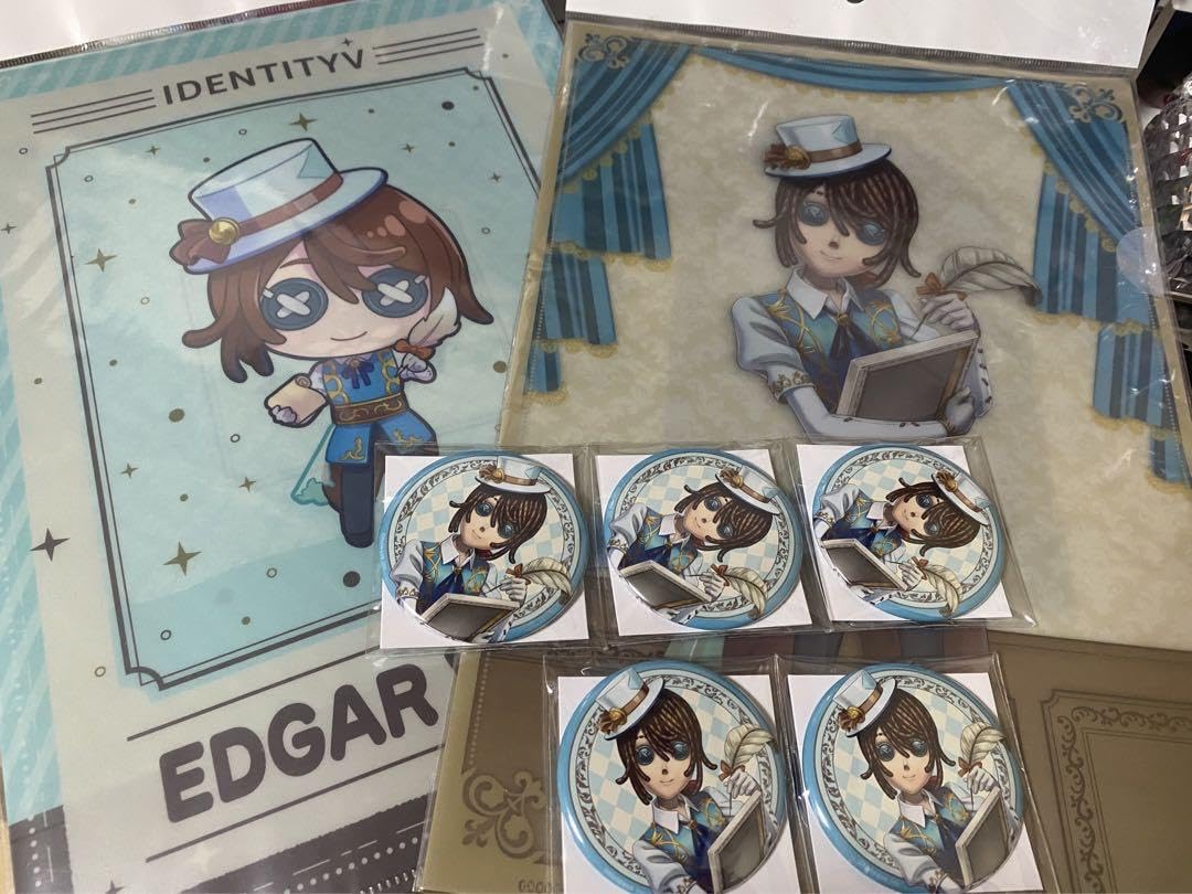 Amazon.co.jp: 第五人各 画家 エドガー ホテル コラボ 缶バッジ クリア  