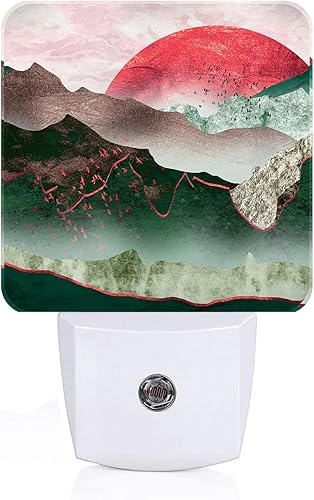 Miniatura 19 de Northern Lights - Luz nocturna enchufable, lámpara nocturna con sensor automático, lámpara de noche del atardecer al amanecer, decoración del hogar